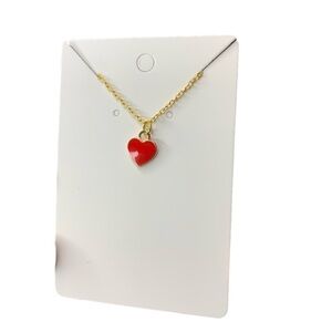 ed heart necklace